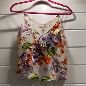 Alice + Olivia Multicolor Floral Camisole